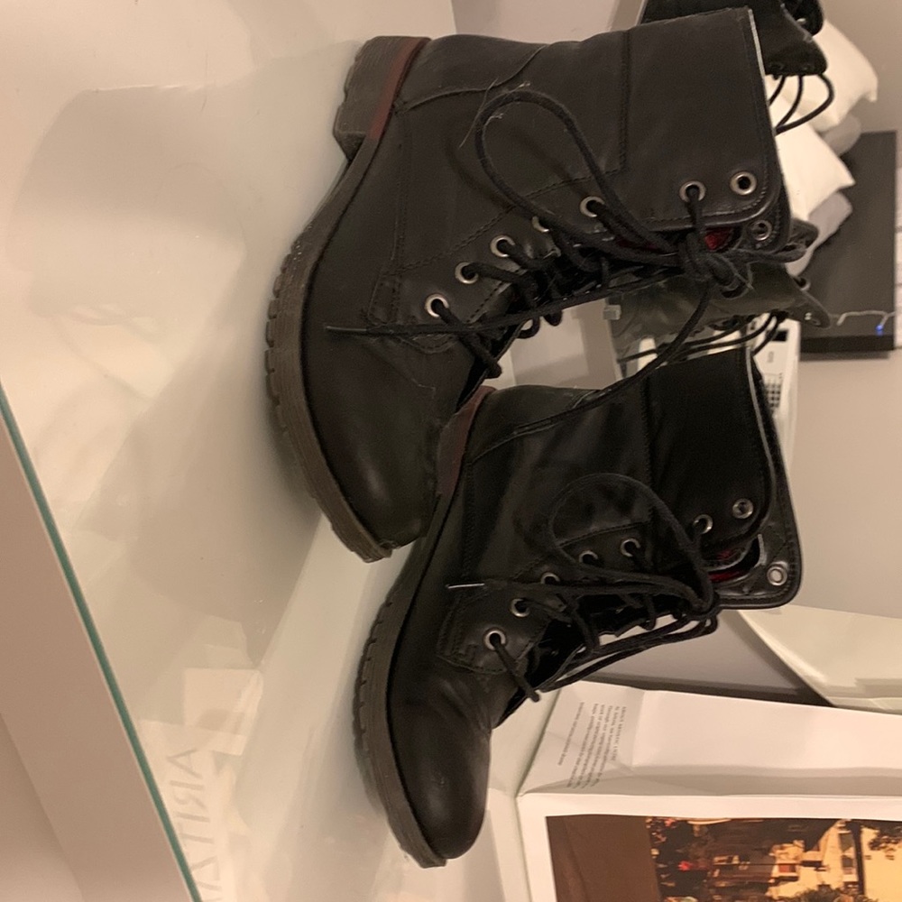 Black combat boats